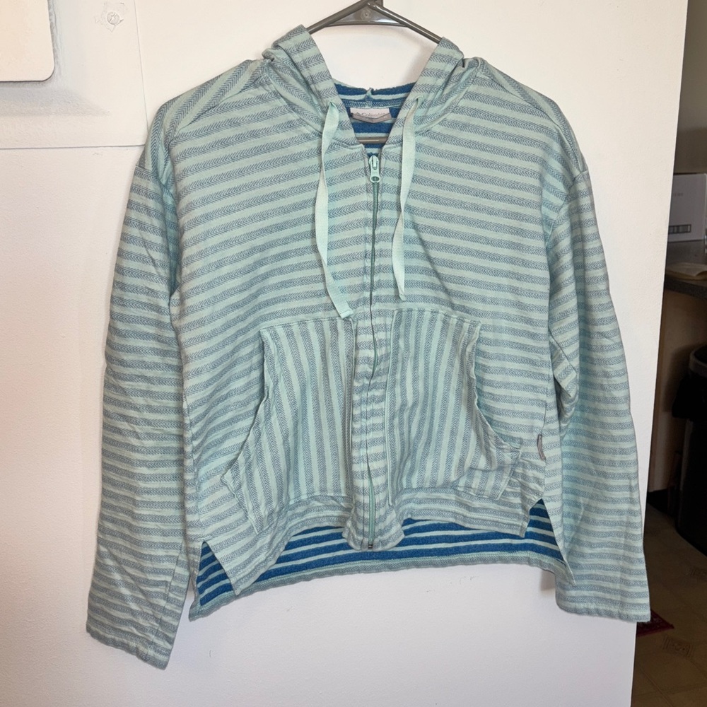 5/$25 y2k Columbia zip up sweater
